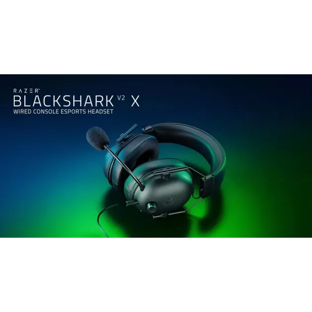 Проводные Игровые Наушники RAZER BLACKSHARK V2 X (XBOX LICENSED) black