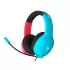 אוזניות גיימינג חוטיות Turtle Beach Airlite Fit for Nintendo Switch - - כחול אדום