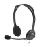 אוזניות חוטיות Logitech H111 Retail צבע אפור