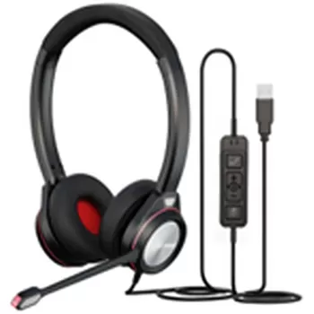 אוזניות USB משרדיות Mairdi MRD891DUC צבע שחור