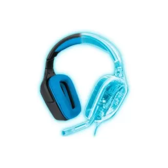 אוזניות גיימינג Logitech G430 צבע שחור, כחול