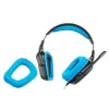 אוזניות גיימינג Logitech G430 צבע שחור, כחול