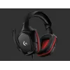 Gaming Earphones Logitech G332 Color:black, red