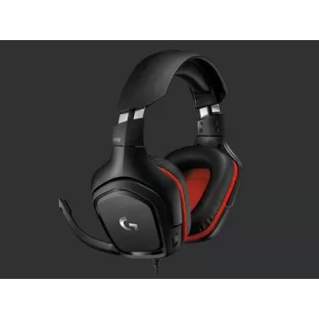 Gaming Earphones Logitech G332 Color:black, red