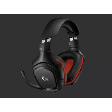 Gaming Earphones Logitech G332 Color:black, red