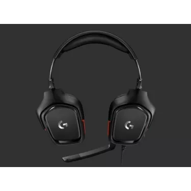 Gaming Earphones Logitech G332 Color:black, red