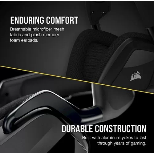 Gaming Headphones 7.1 Surround Corsair VOID ELITE SURROUND Premium carbon