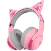 Wireless Gaming Over-Ear Headphones with Built-in Microphone Edifier G5BT NC - pink