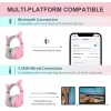 Wireless Gaming Over-Ear Headphones with Built-in Microphone Edifier G5BT NC - pink