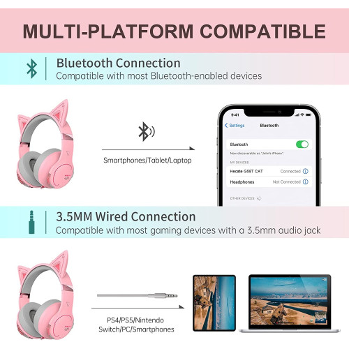 Беспроводные игровые накладные наушники с встроенным микрофоном Edifier G5BT NC