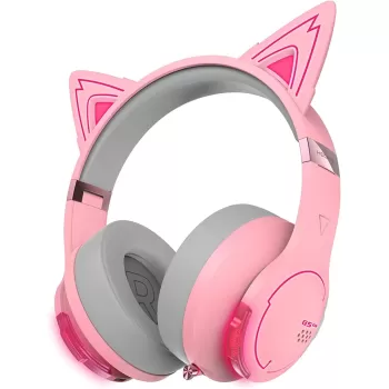 Беспроводные игровые накладные наушники с встроенным микрофоном Edifier G5BT NC - pink Беспроводные игровые накладные наушники с встроенным микрофоном Edifier G5BT NC - pink