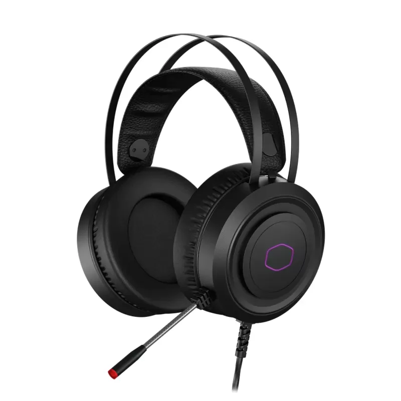 Wired Gaming Headset with Built-in Microphone Cooler Master CH321 Gaming Headset Color:black