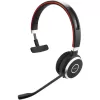 Wireless Mono Over-Ear Headphones with Built-in Microphone Jabra Evolve 65 UC Mono Bluetooth Headset Color:black
