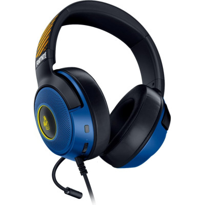 Wired Gaming Headphones RAZER Kraken V3 X – Fortnite Color:black, blue, yellow Wired Gaming Headphones RAZER Kraken V3 X – Fortnite Color:black, blue, yellow
