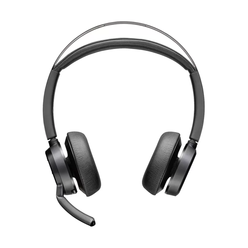 Wireless headband headphones with built-in microphone Poly Voyager Focus 2 UC (without stand)