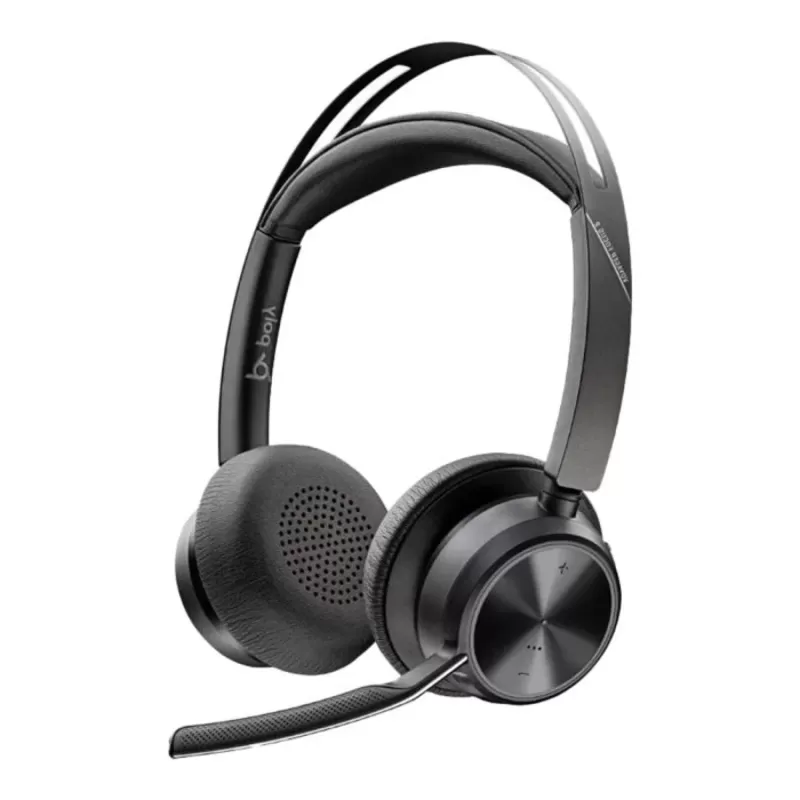 Wireless headband headphones with built-in microphone Poly Voyager Focus 2 UC (without stand)