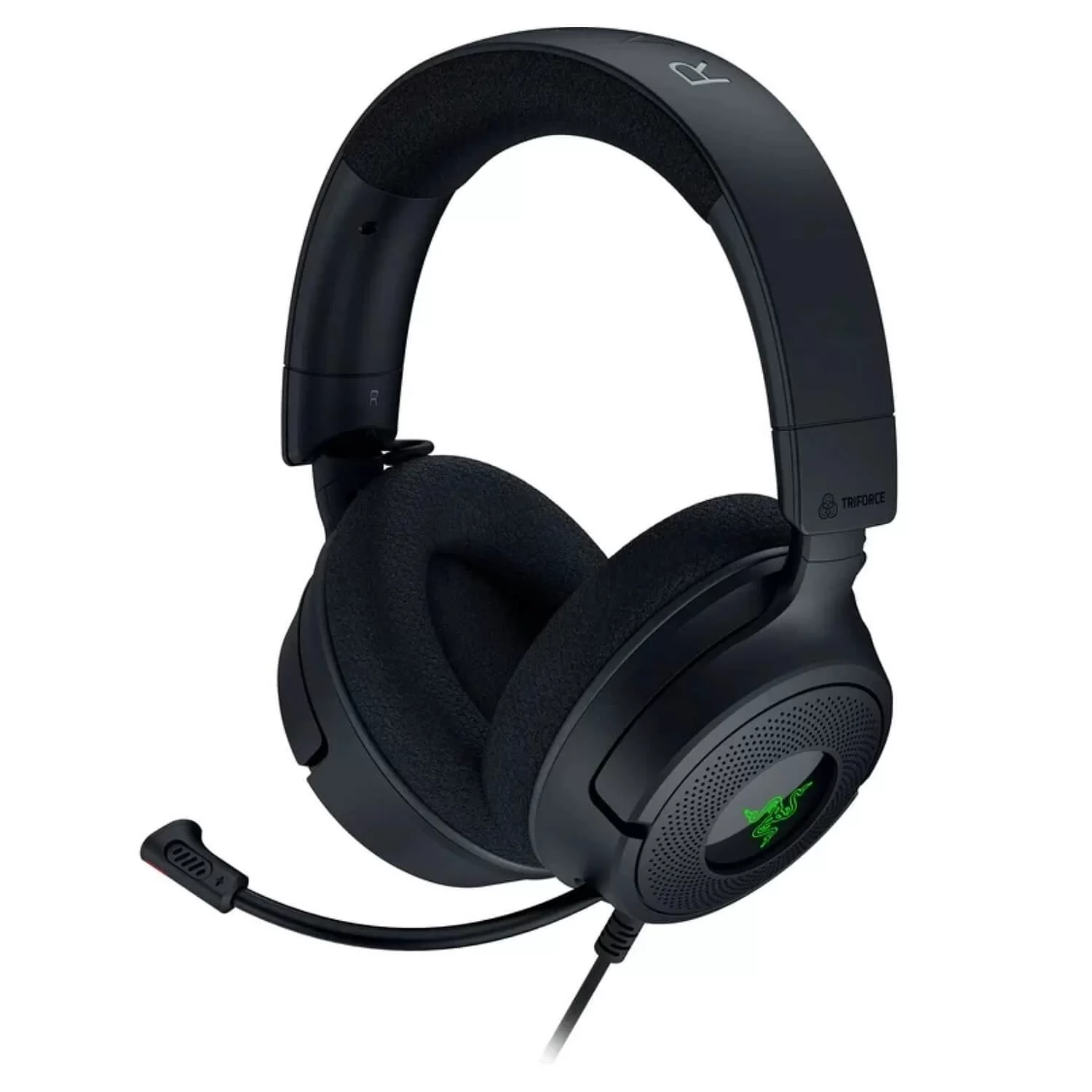 Wired gaming headband headphones RAZER Kraken V4 X Color:black