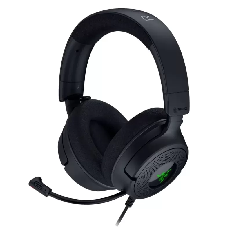 Проводные игровые наушники с оголовьем RAZER Kraken V4 X Цвет:чёрный