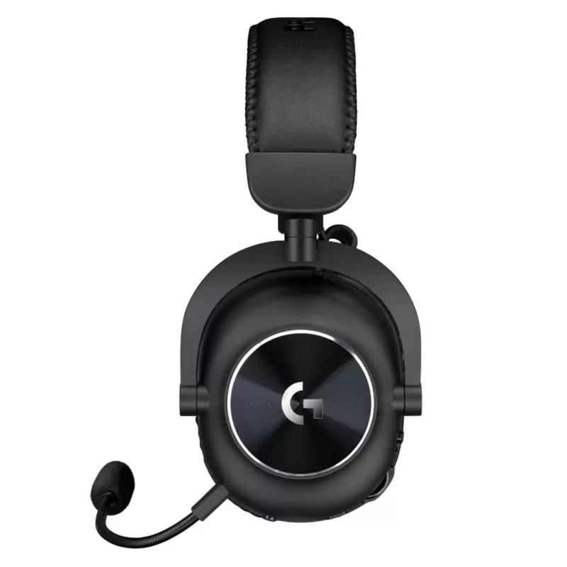 Wireless Gaming Over-Ear Headphones with Built-in Microphone Logitech Pro X 2 Lightspeed black