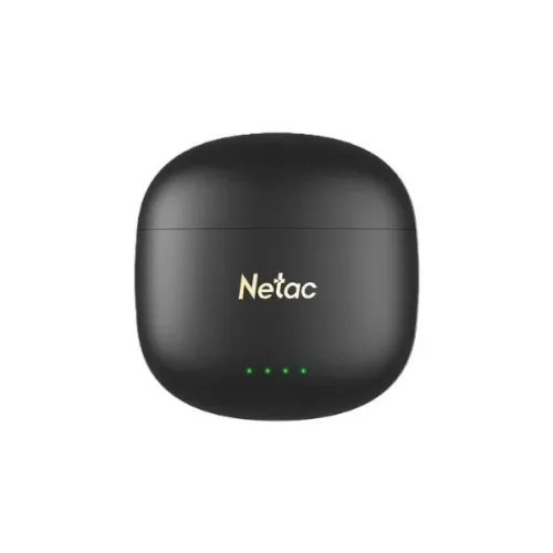 אוזניות אלחוטיות Netac LK35 Bluetooth 5.3 Up to 6Hrs Play שחור Stereo