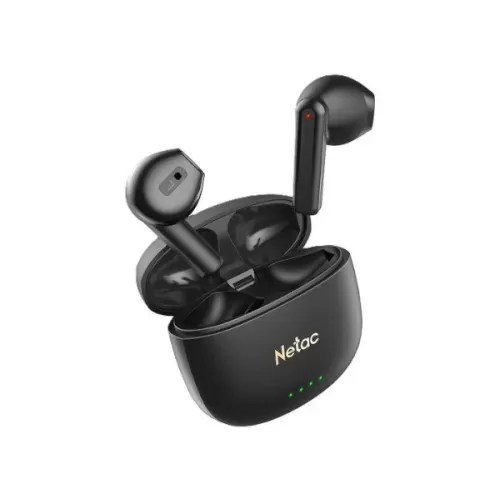 אוזניות אלחוטיות Netac LK35 Bluetooth 5.3 Up to 6Hrs Play שחור Stereo