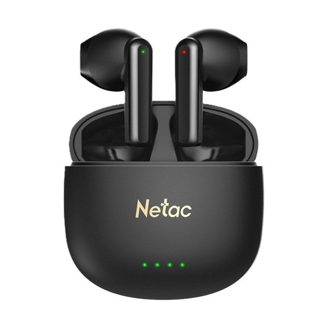 Wireless Headphones Netac LK35 Bluetooth 5.3 Up to 6Hrs Play black Stereo