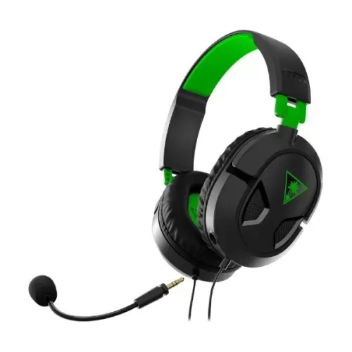 אוזניות קשת חוטיות לגיימינג Turtle Beach Recon 50 Gaming HeadSet 3.5mm Jack XBOX/PC צבע שחור, ירוק אוזניות קשת חוטיות לגיימינג Turtle Beach Recon 50 Gaming HeadSet 3.5mm Jack XBOX/PC צבע שחור, ירוק