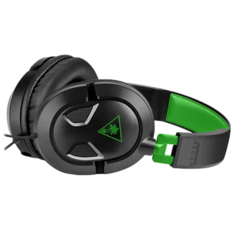 אוזניות קשת חוטיות לגיימינג Turtle Beach Recon 50 Gaming HeadSet 3.5mm Jack XBOX/PC צבע שחור, ירוק אוזניות קשת חוטיות לגיימינג Turtle Beach Recon 50 Gaming HeadSet 3.5mm Jack XBOX/PC צבע שחור, ירוק