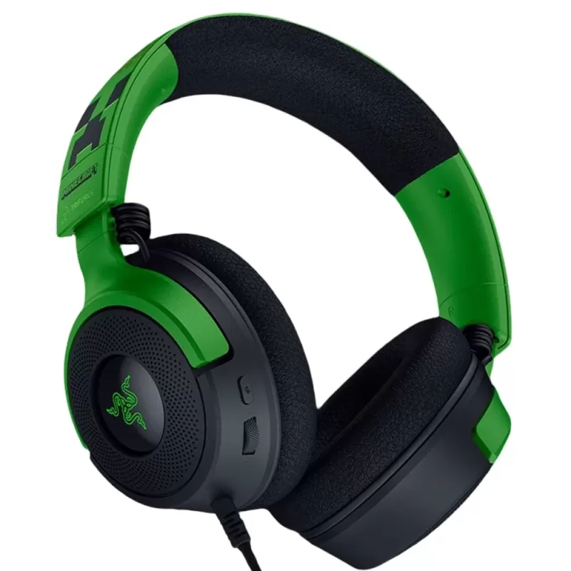 Wired Gaming Headphones RAZER Kraken V4 X Minecraft Edition