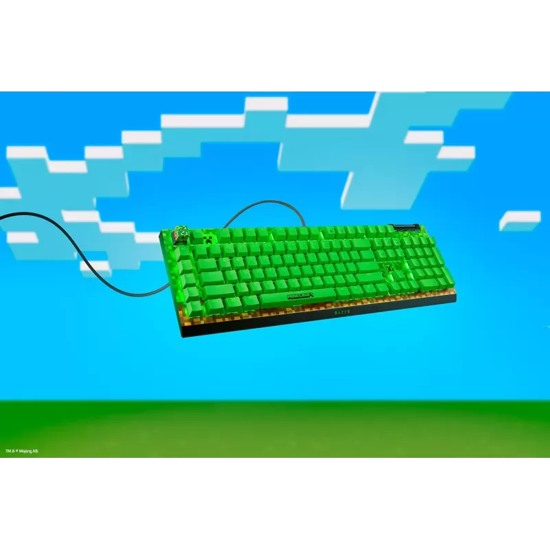 Wired Gaming Headphones RAZER Kraken V4 X Minecraft Edition