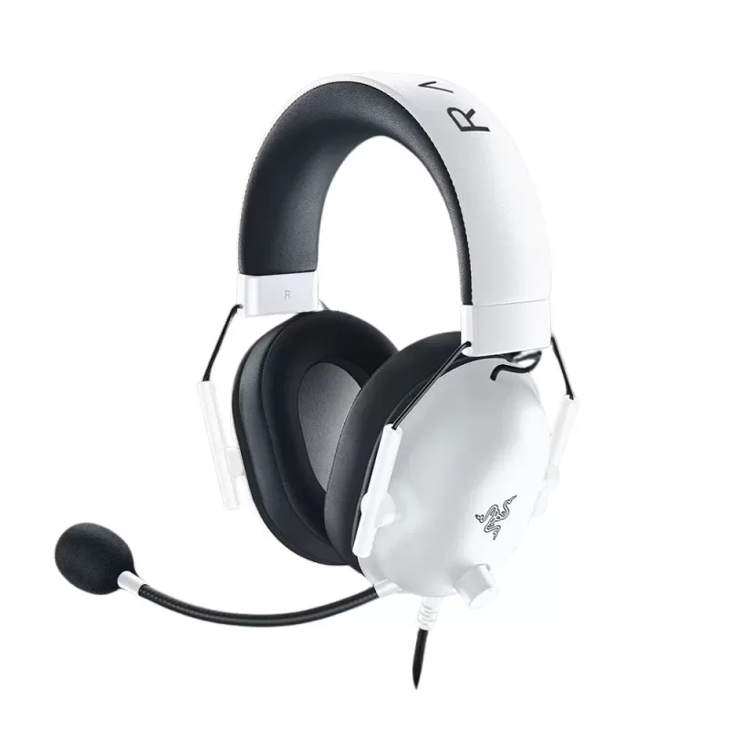 אוזניות גיימינג חוטיות RAZER XBOX BlackShark V2 X לבן