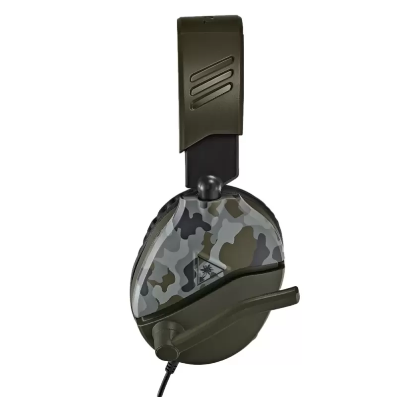 אוזניות גיימינג חוטיות Turtle Beach TURT RECON 70 GREEN CAMO 3.5 צבע ירוק