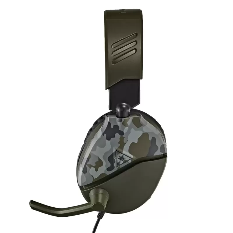 אוזניות גיימינג חוטיות Turtle Beach TURT RECON 70 GREEN CAMO 3.5 צבע ירוק
