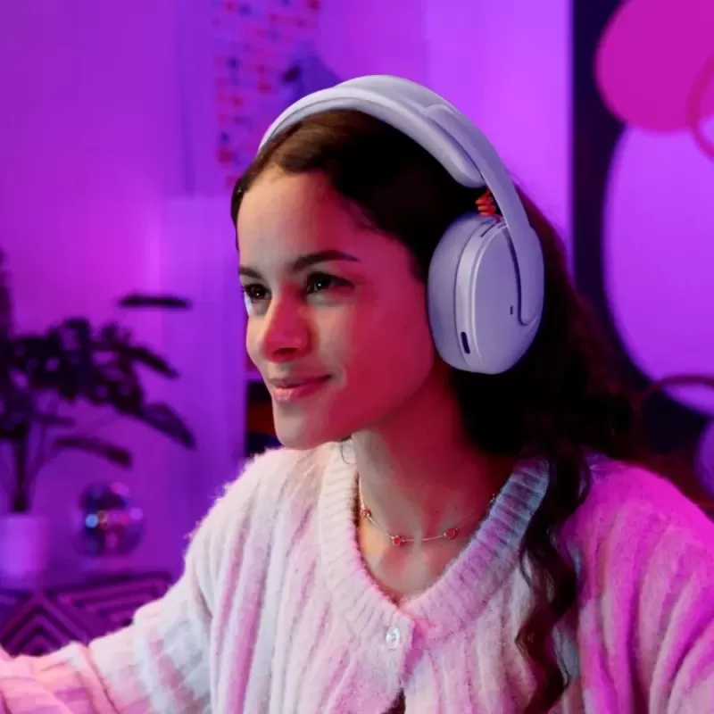 אוזניות אלחוטיות Logitech G325 סגול לילך