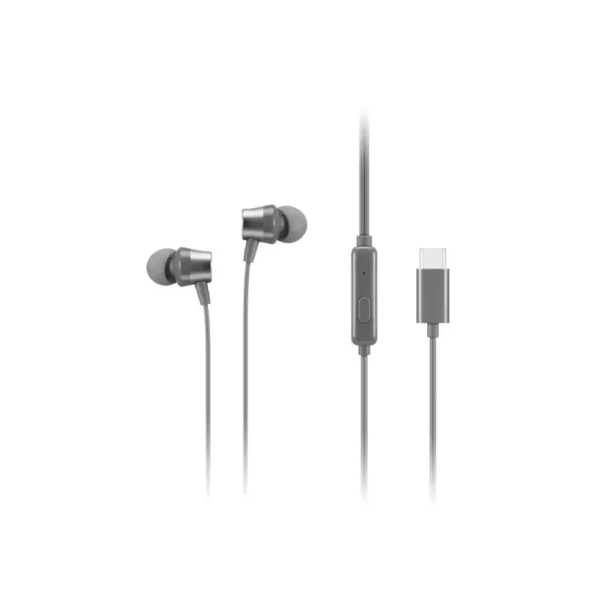 Wired Headphones Lenovo 300 USB-C Wired In-Ear