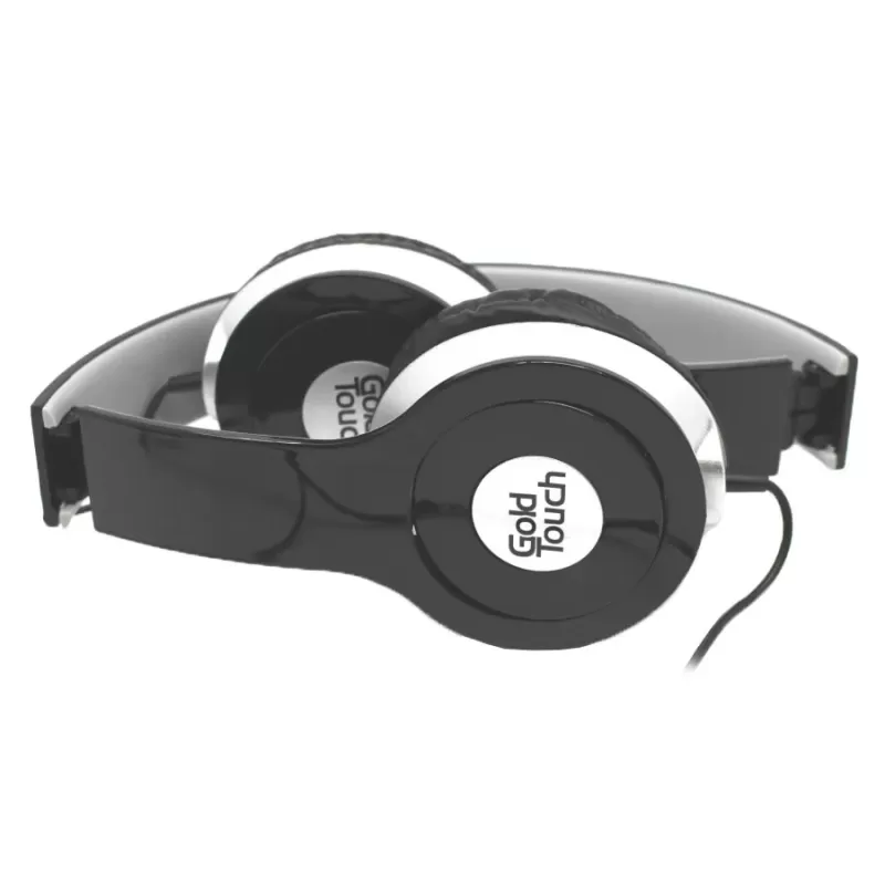 Проводные наушники Gold Touch Folding On-Ear Wired Headphones 3.5mm чёрный