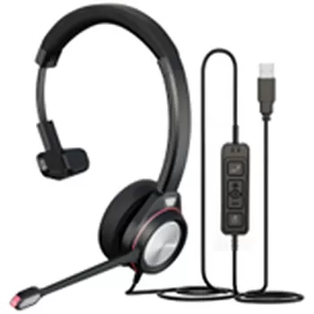 אוזניות USB משרדיות Mairdi MRD891UC צבע שחור
