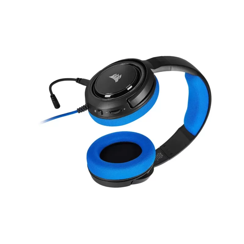 אוזניות גיימינג Corsair HS35 Stereo כחול אוזניות גיימינג Corsair HS35 Stereo כחול