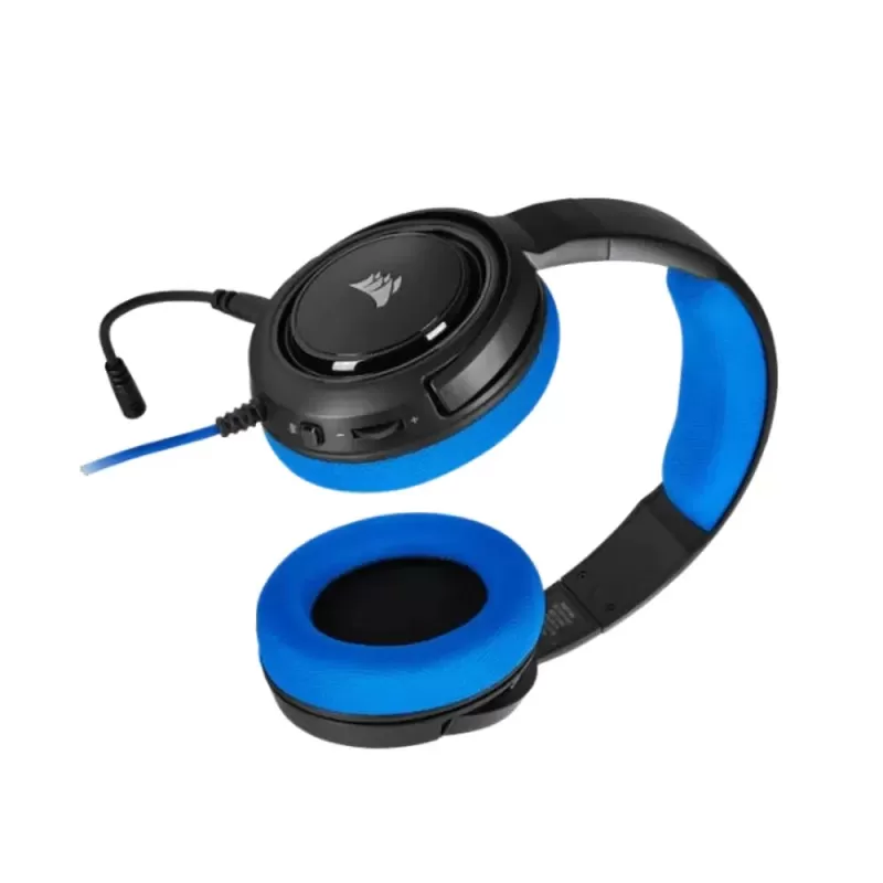 אוזניות גיימינג Corsair HS35 Stereo כחול אוזניות גיימינג Corsair HS35 Stereo כחול