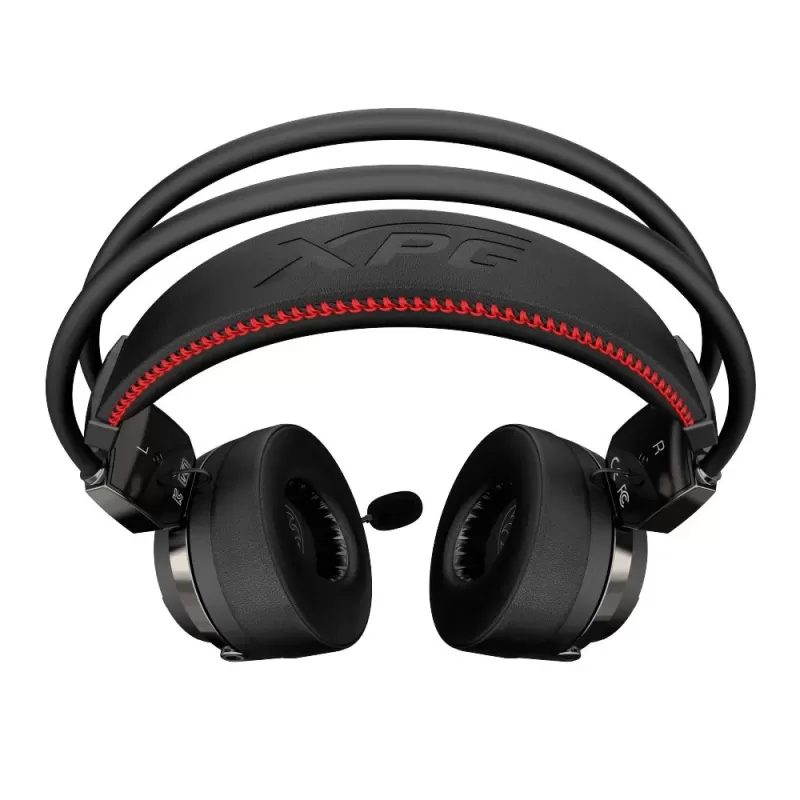 אוזניות גיימינג Virtual 7.1 surround sound Adata PRECOG צבע שחור