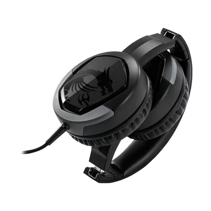 אוזניות גיימינג חוטיות MSI IMMERSE GH30 V2 צבע שחור