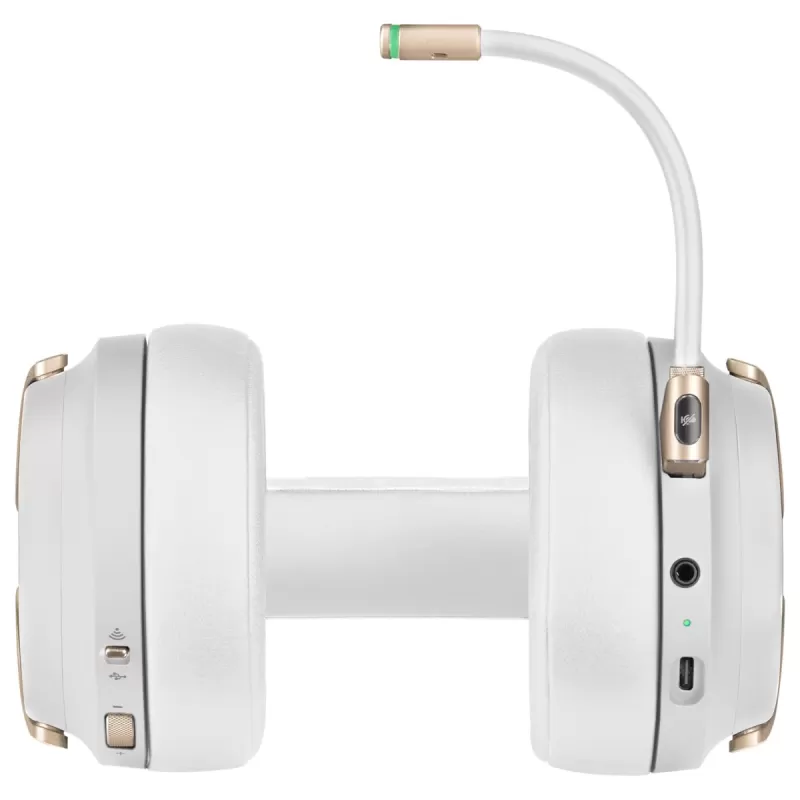 Wireless Gaming Over-Ear Headphones with Built-in Microphone Corsair VIRTUOSO RGB WIRELESS High-Fidelity Gaming Headset - white Wireless Gaming Over-Ear Headphones with Built-in Microphone Corsair VIRTUOSO RGB WIRELESS High-Fidelity Gaming Headset - white