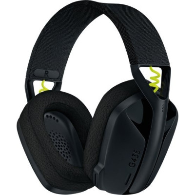 אוזניות גיימינג אלחוטיות Logitech G435 LightSpeed שחור