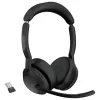 Wireless headband headphones with built-in microphone Jabra Evolve2 55 MS USB-A Stereo Wireless headband headphones with built-in microphone Jabra Evolve2 55 MS USB-A Stereo