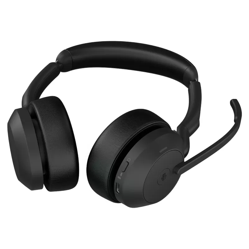 Wireless headband headphones with built-in microphone Jabra Evolve2 55 MS USB-A Stereo Wireless headband headphones with built-in microphone Jabra Evolve2 55 MS USB-A Stereo