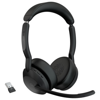 Беспроводные наушники с дужкой и встроенным микрофоном Jabra Evolve2 55 MS