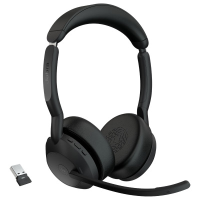 Беспроводные наушники с дужкой и встроенным микрофоном Jabra Evolve2 55 MS Беспроводные наушники с дужкой и встроенным микрофоном Jabra Evolve2 55 MS