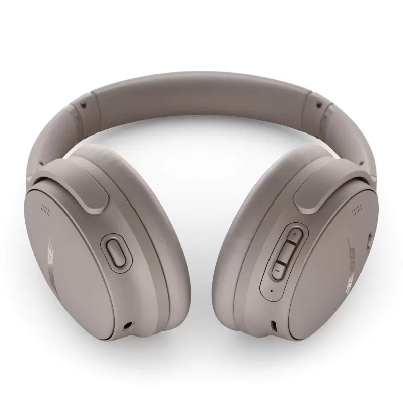 Headband headphones wireless headphones with active noise cancellation BOSE QuietComfort Brown