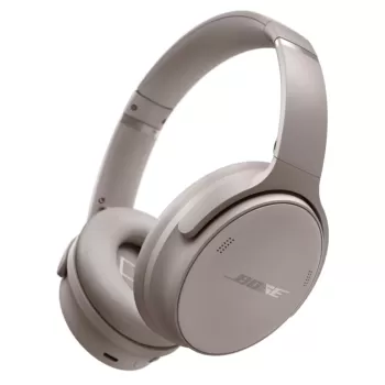 Headband headphones wireless headphones with active noise cancellation BOSE QuietComfort Brown