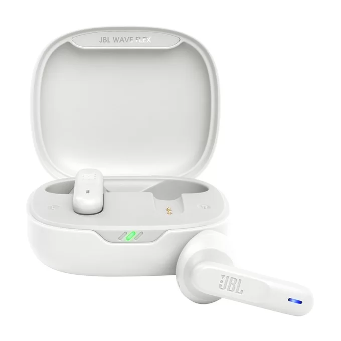 Стереонаушники Bluetooth JBL Wave Flex TW white